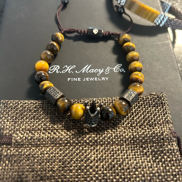 EFFY Tiger Men Bracelet 2 for 1 Deal in good condition from Macy’s Jewelry - Picture 4 of 6